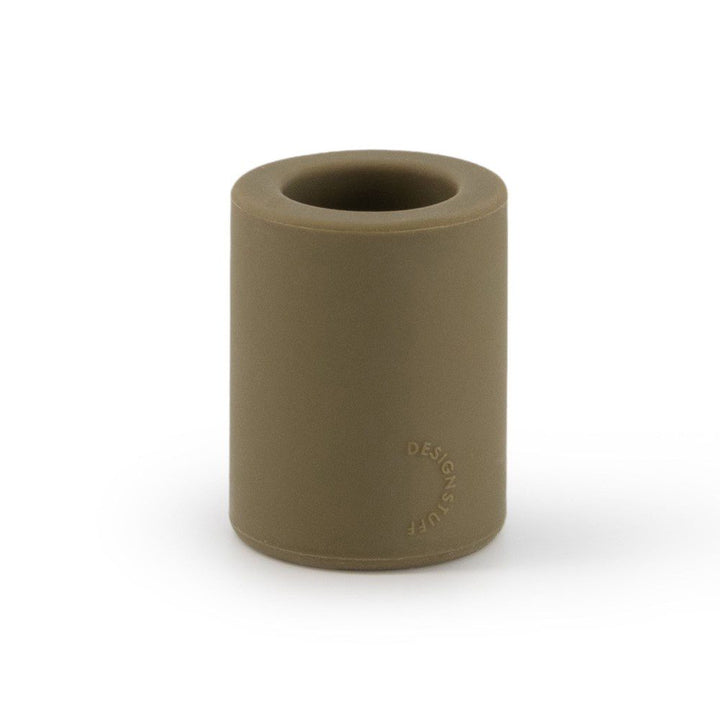 DESIGNSTUFF Toothbrush Holder, Khaki