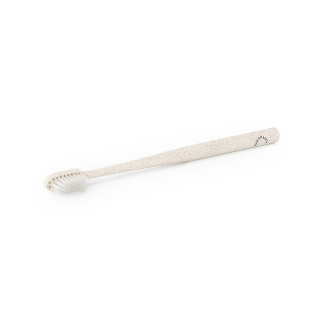 DESIGNSTUFF Wheatstraw Toothbrush, Sand