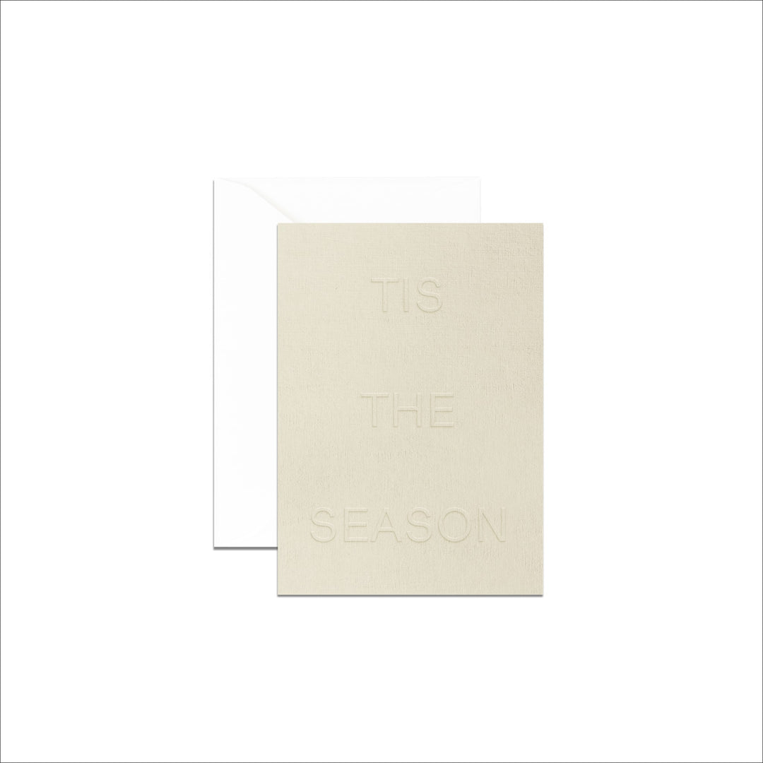 DESIGNSTUFF Greeting Card, Tis The Season