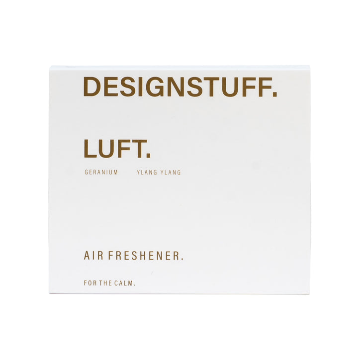 DESIGNSTUFF LUFT Air Freshener, for the Calm (Set of 2)