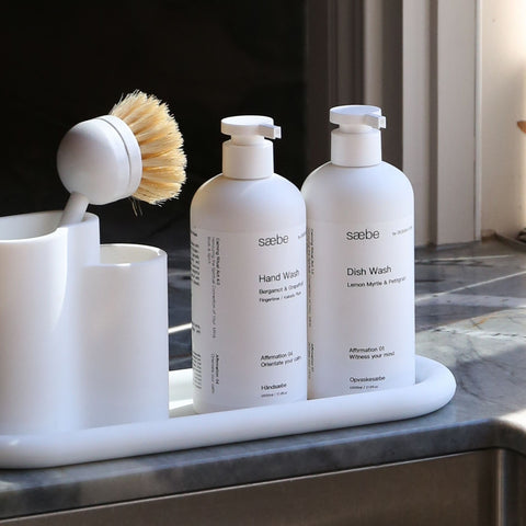 DESIGNSTUFF Saebe Dish Wash, Lemon Myrtle & Petitgrain, 500ml