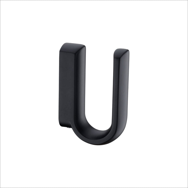 DESIGNSTUFF U-Curve Hook, Black