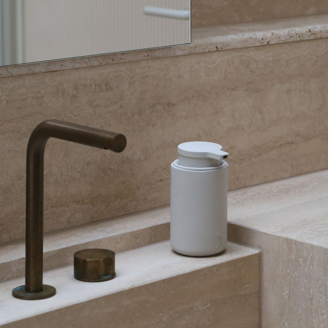 DESIGNSTUFF ARC Soap Dispenser, Stone