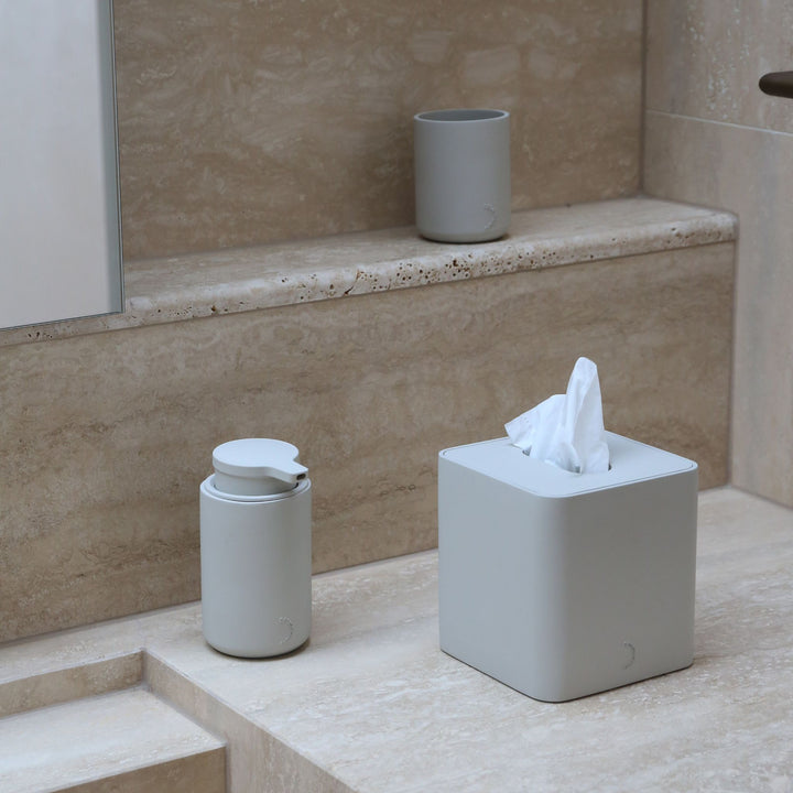 DESIGNSTUFF ARC Soap Dispenser, Stone
