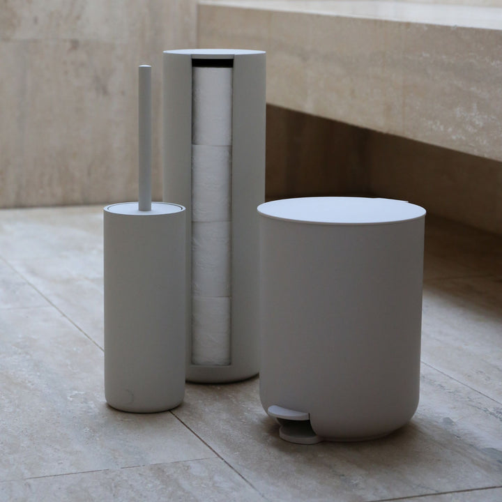 DESIGNSTUFF ARC Toilet Brush, Stone