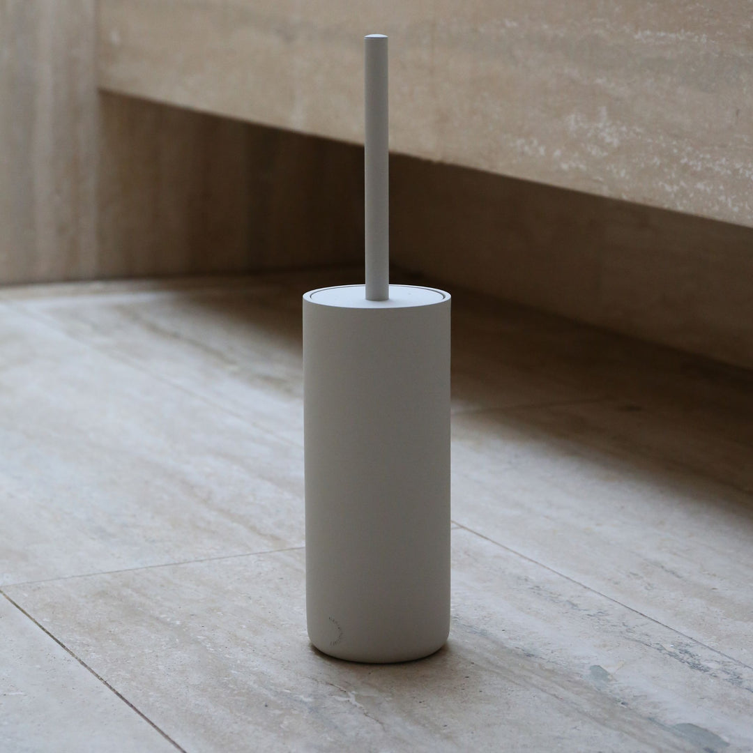 DESIGNSTUFF ARC Toilet Brush, Stone