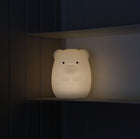 DESIGNSTUFF Bear Kids Night Lamp, Chalk