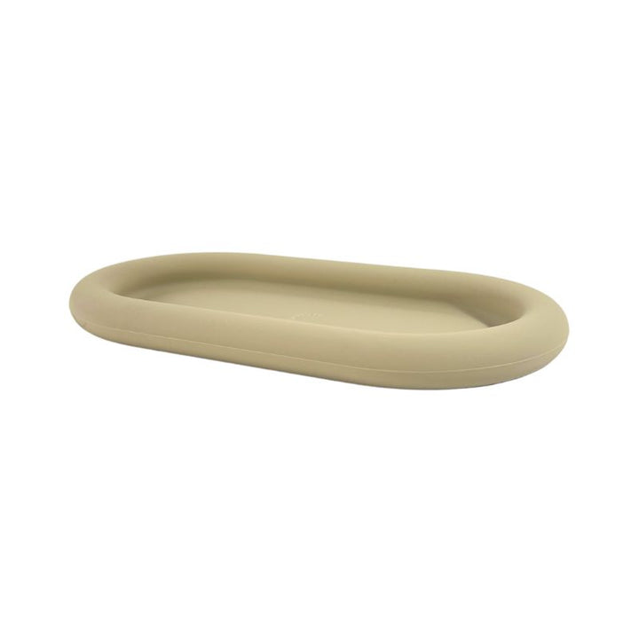 DESIGNSTUFF Bubble Silicone Tray, 22cm, Sand