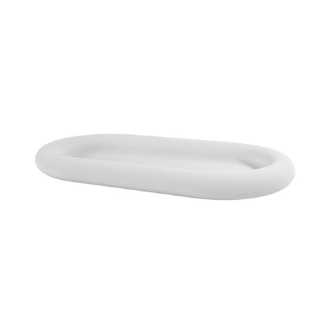 DESIGNSTUFF RUND Bubble Tray, 22cm, White