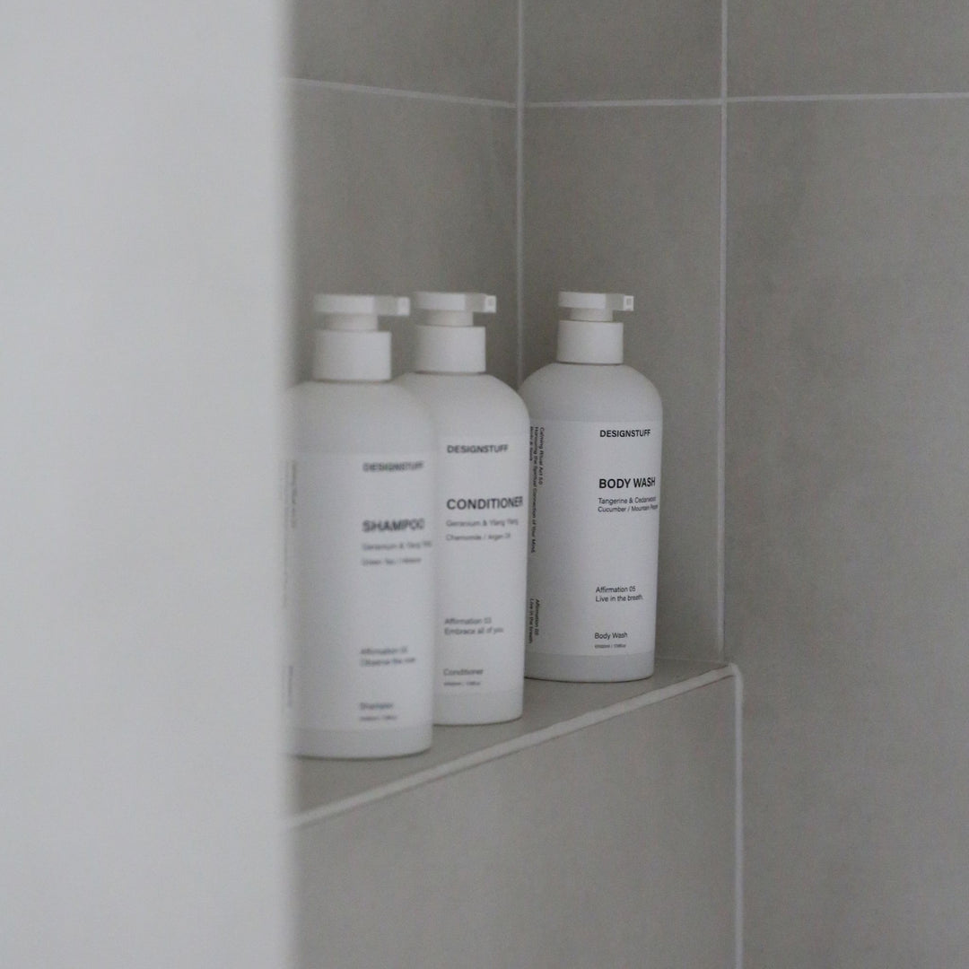 DESIGNSTUFF Body Wash, Tangerine & Cedarwood, 500mL