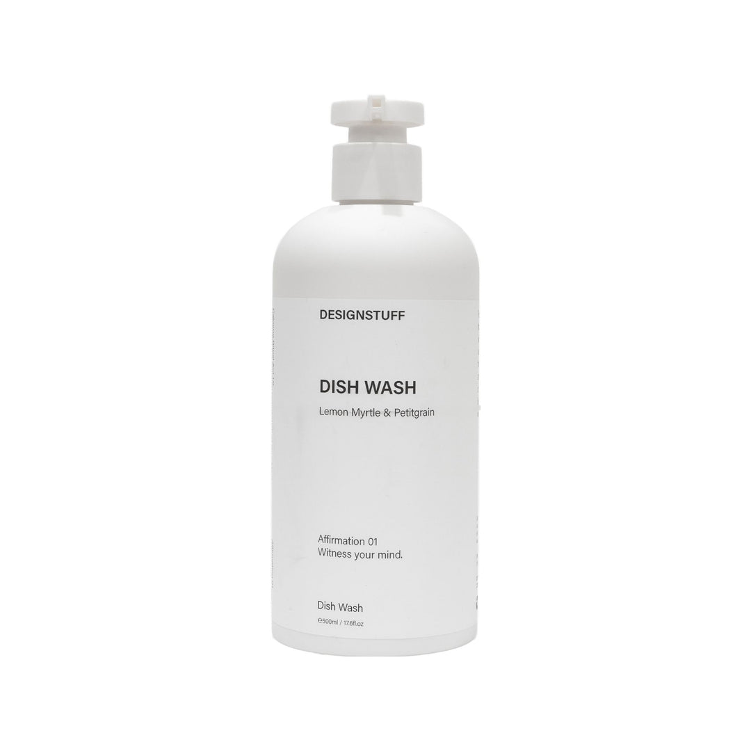 DESIGNSTUFF Dish Wash, Lemon Myrtle & Petitgrain, 500mL