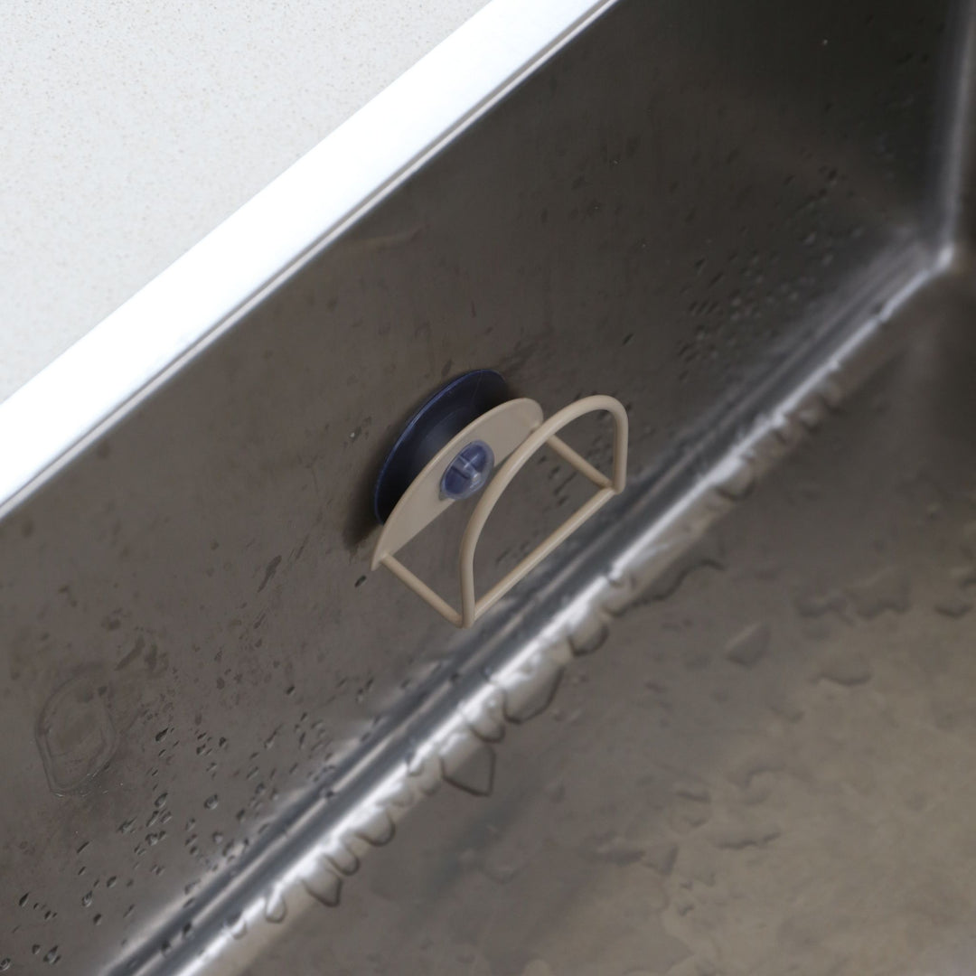 DESIGNSTUFF DRIP Sink Sponge Holder, Sand