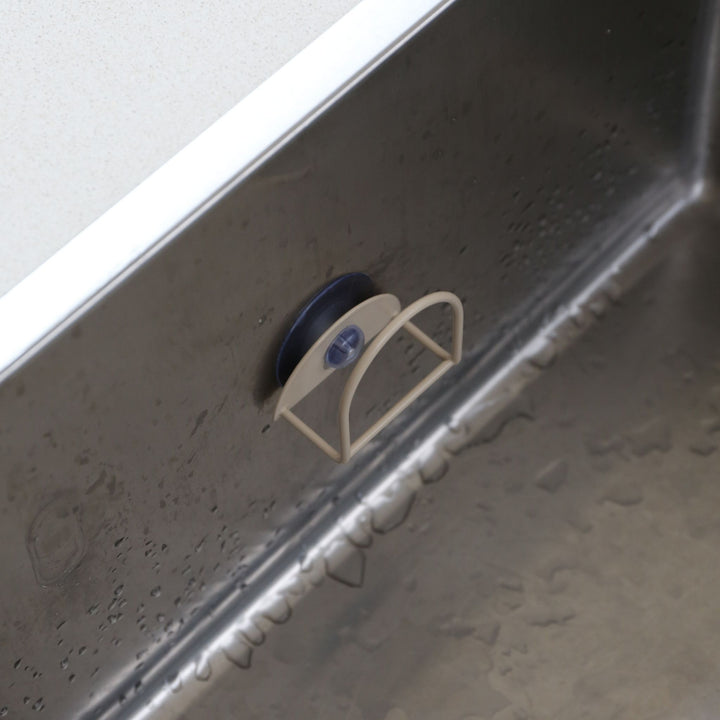 DESIGNSTUFF DRIP Sink Sponge Holder, Sand