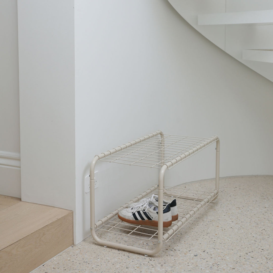 Sand Racks DESIGNSTUFF FORMA Shoe Rack, Sand