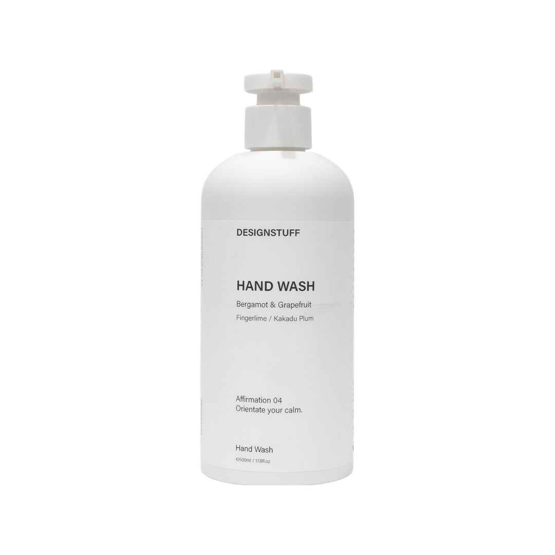 DESIGNSTUFF Hand Wash, Bergamot & Grapefruit, 500mL