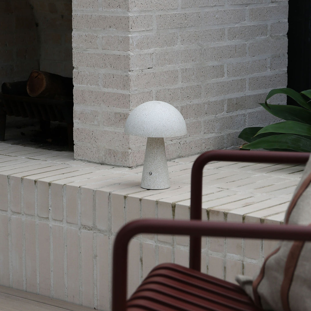 DESIGNSTUFF LUME Loui Portable Table Lamp, Sand