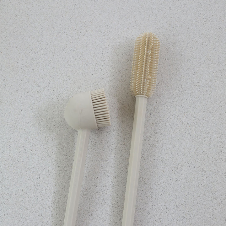 DESIGNSTUFF VANA Dish Brush, Silicone, Sand