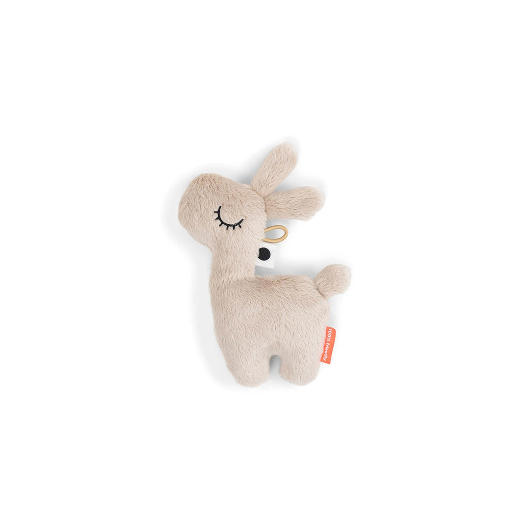 DONE BY DEER Tiny Sensory Rattle, Lalee, Sand