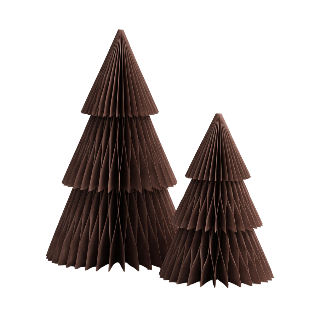PRE-ORDER │ NORDIC ROOMS Deluxe Paper Tree, Cocoa, H 31cm