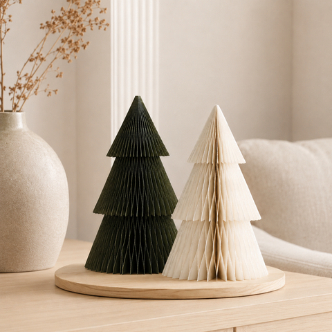 PRE-ORDER │ NORDIC ROOMS Deluxe Paper Tree, Off-White, H 45cm