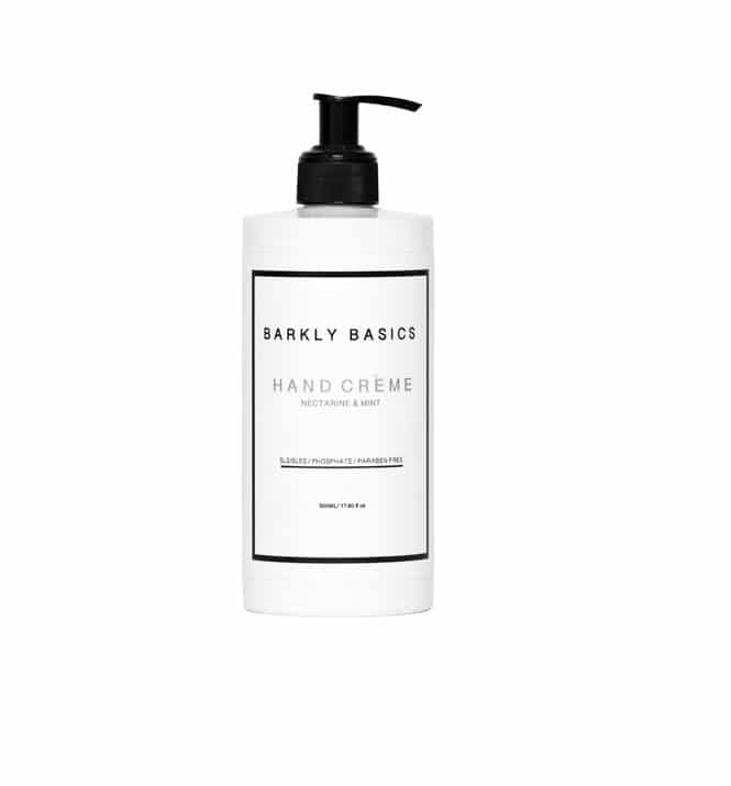 BARKLY BASICS Hand Cream, Nectarine &amp; Mint, 500ml