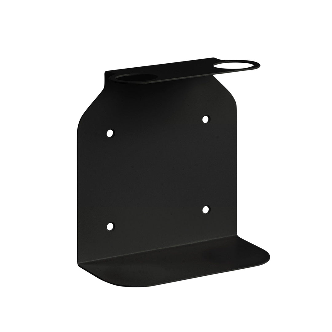 DESIGNSTUFF Dual Soap Dispenser Holder, Black