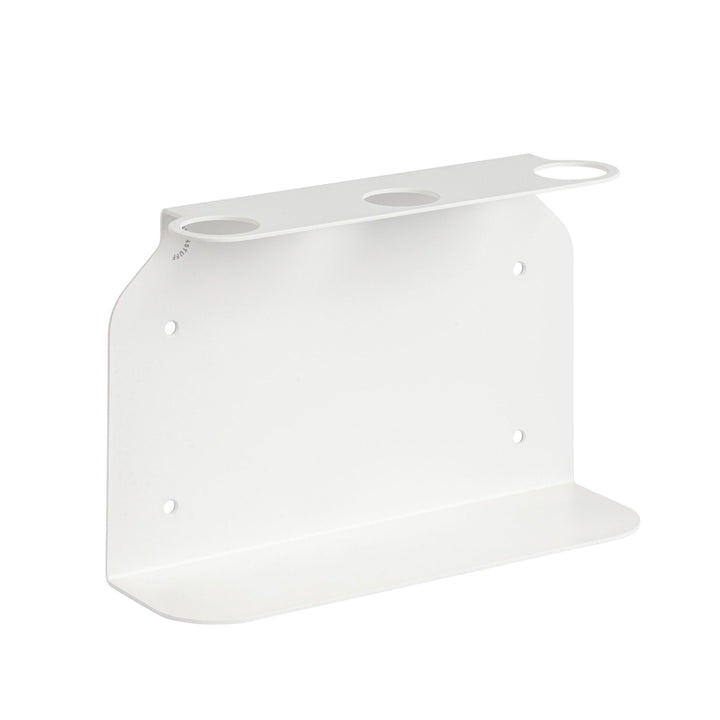 DESIGNSTUFF Triple Soap Dispenser Holder, White