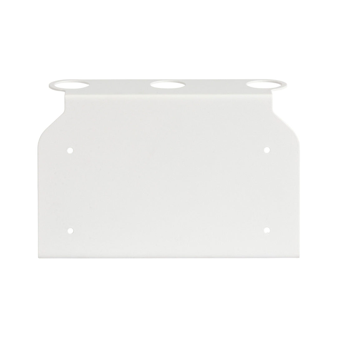 DESIGNSTUFF Triple Soap Dispenser Holder, White