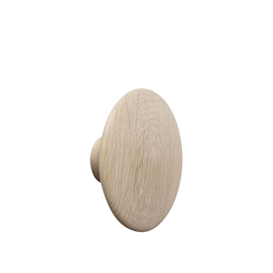 MUUTO The Dots Wall Hook, Natural Oak