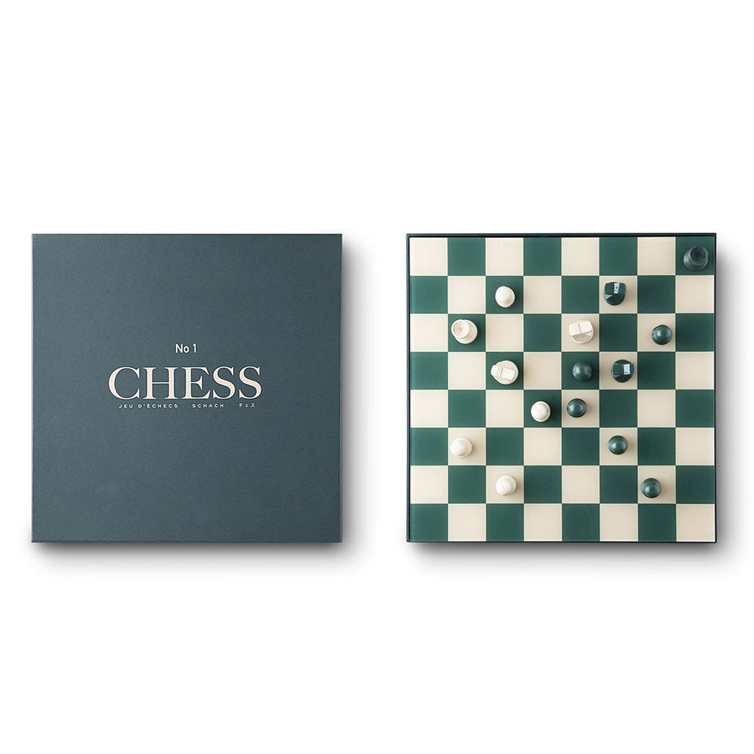 PRINTWORKS Classic Board Games Chess, Green