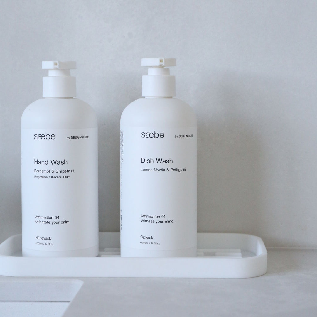 DESIGNSTUFF Saebe Hand Wash, Bergamot & Grapefruit, 500 ml