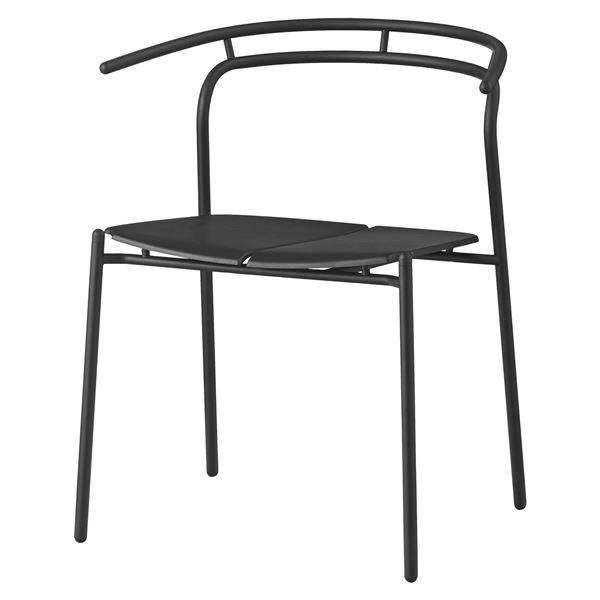 AYTM Novo In/Outdoor Dining Chair, Black/Black (In stock)