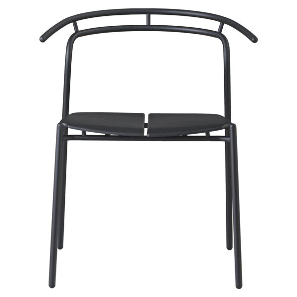 AYTM Novo In/Outdoor Dining Chair, Black/Black (In stock)