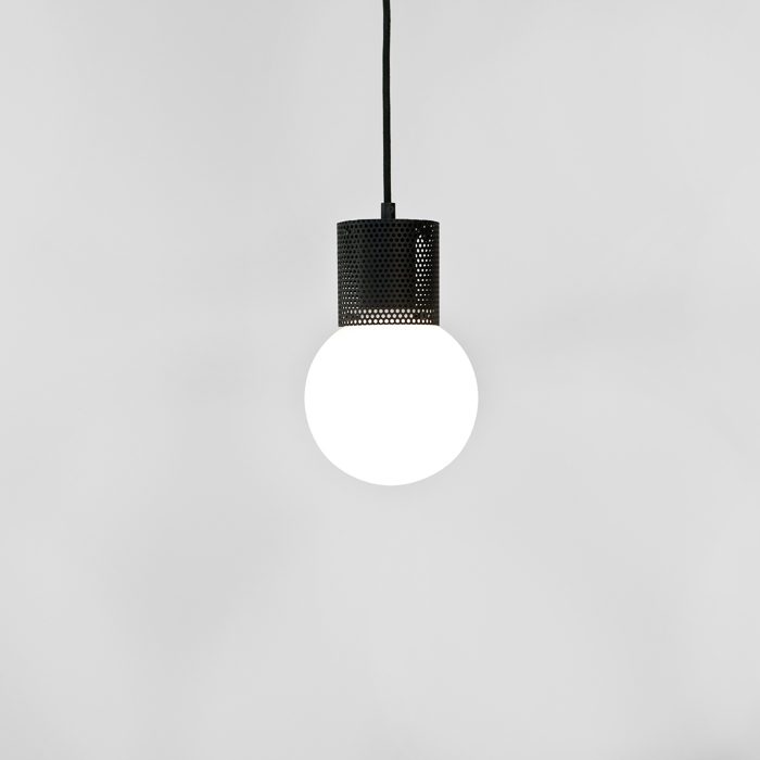 PRE-ORDER │ BEN TOVIM DESIGN Perf Pendant Light Lamp, Black - 3 Sizes