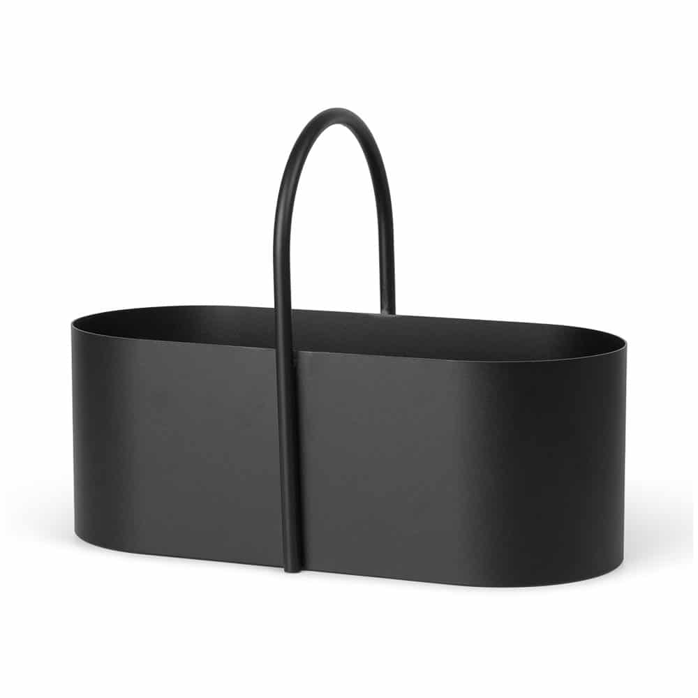 ferm LIVING Grib Toolbox Organiser/Caddy, Black