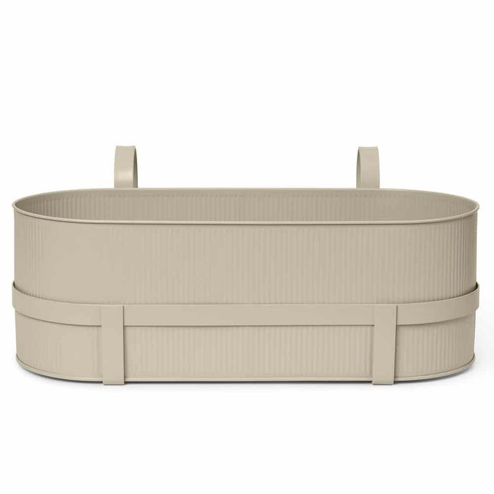 ferm LIVING Bau Balcony Flower Box, Cashmere