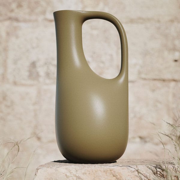 ferm LIVING Liba Watering Can, Olive