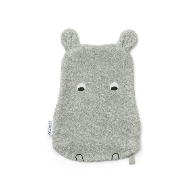 LIEWOOD Sylvester Washcloth Safari, Hippo