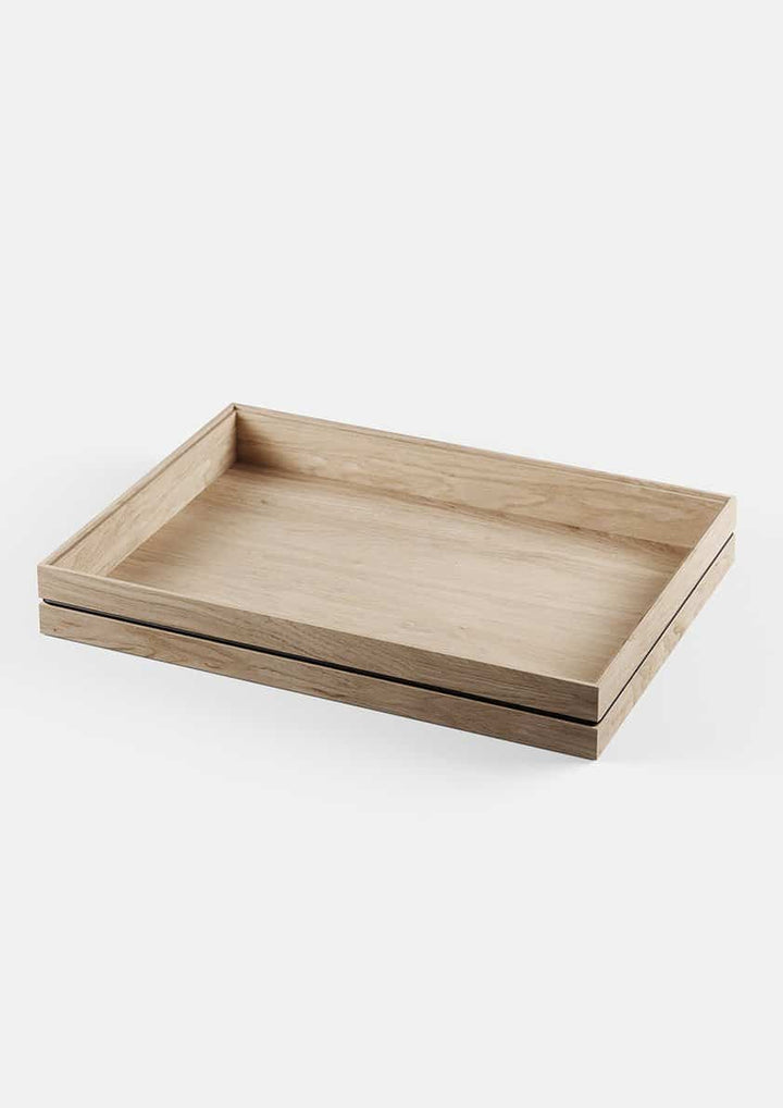 MOEBE Organise Storage Tray Oak – 2 Sizes