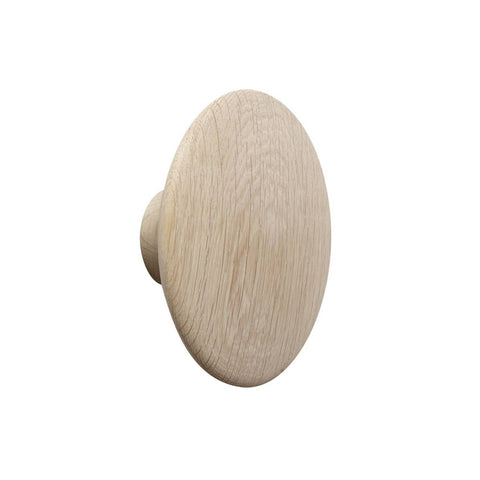 MUUTO The Dots Wall Hook, Natural Oak