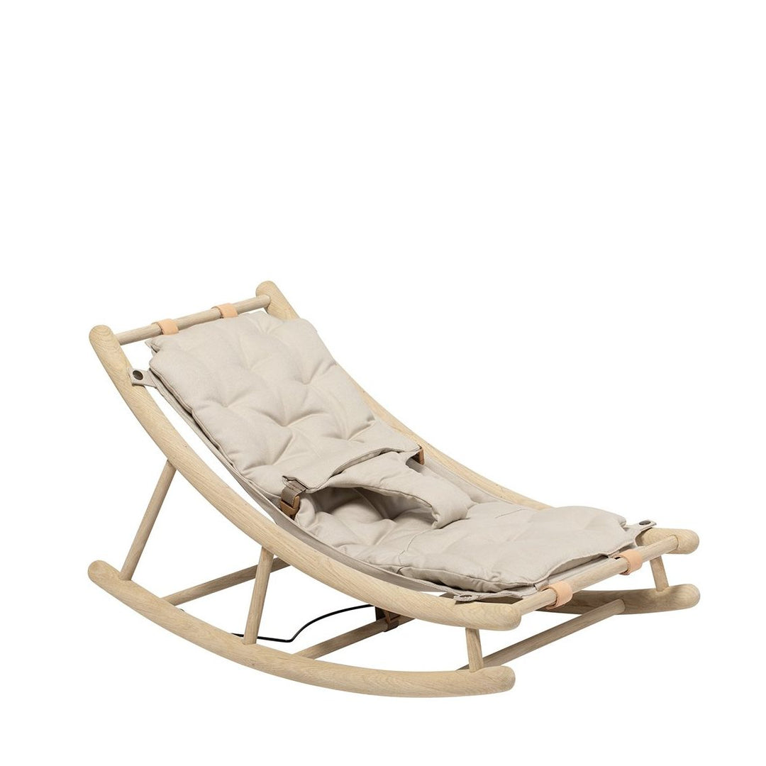 OLIVER FURNITURE Wood Baby Rocker, Oak/Nature