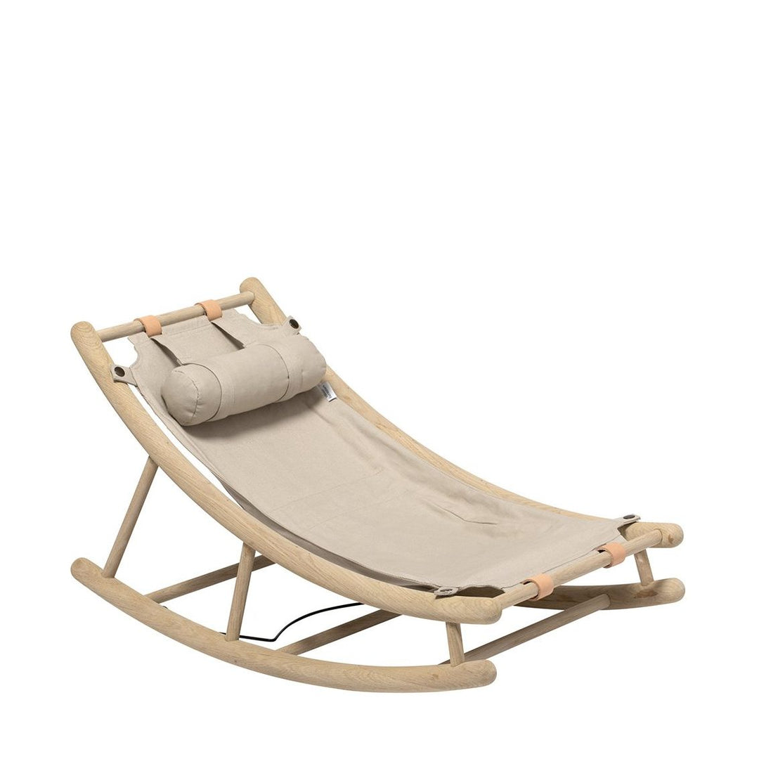 OLIVER FURNITURE Wood Baby Rocker, Oak/Nature