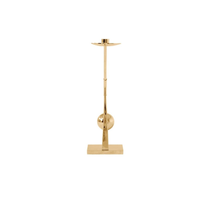 AUDO CPH Interconnect Candle Holder, W70cm, Polished Brass