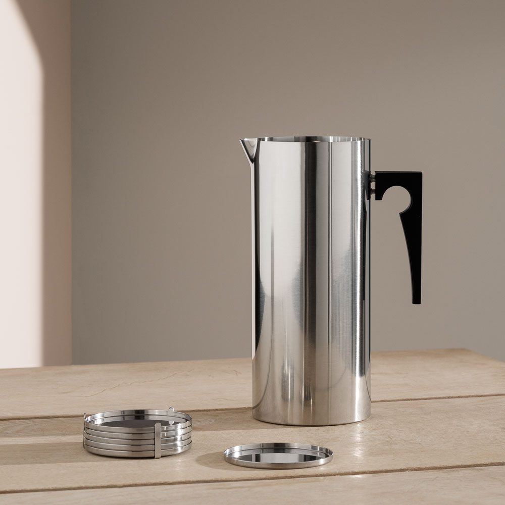 STELTON ARNE JACOBSEN Cylinda Coasters (Set of 6)