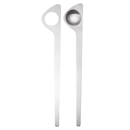 STELTON ARNE JACOBSEN Cylinda Salad Servers, 31cm