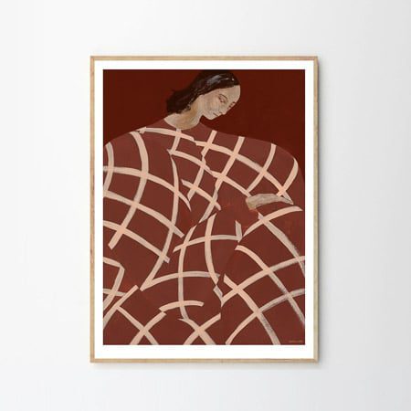 THE POSTER CLUB Sofia Lind, Waiting At Art Et Metiers, Poster Art Print 50x70cm