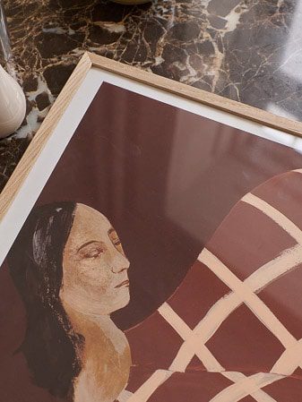 THE POSTER CLUB Sofia Lind, Waiting At Art Et Metiers, Poster Art Print 50x70cm