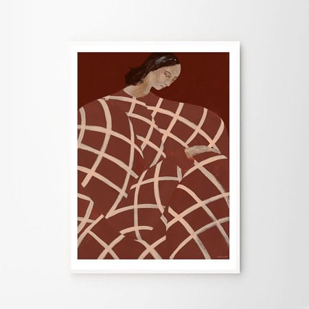 THE POSTER CLUB Sofia Lind, Waiting At Art Et Metiers, Poster Art Print 50x70cm
