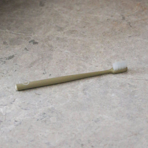 DESIGNSTUFF Wheatstraw Toothbrush, Khaki