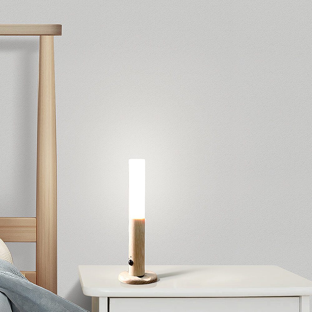 GINGKO Smart Baton Motion Sensor Light, Natural White Ash